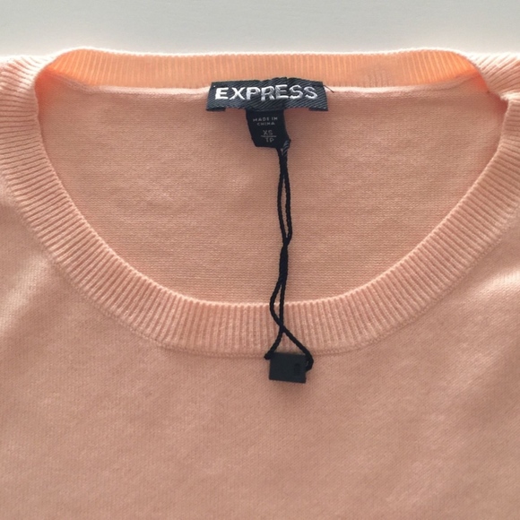 💰 EXPRESS Bandage Ribbed Knit Double Zip Hem Top ⭐️ - Picture 5 of 8